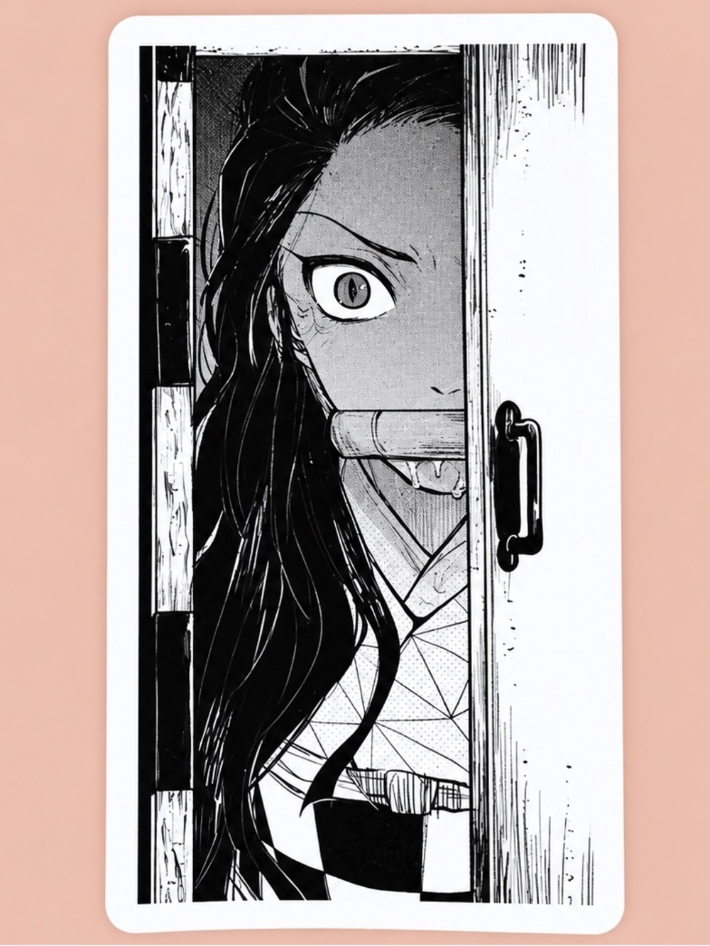 Nezuko Kamado Manga Panel | Demon Slayer Kimetsu no Yaiba Sticker | 5/$10